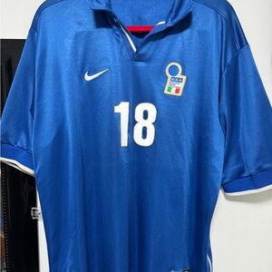 ITALY BAGGIO 1998 ORIGINAL JERSEY Size XL WORLD CUP NIKE